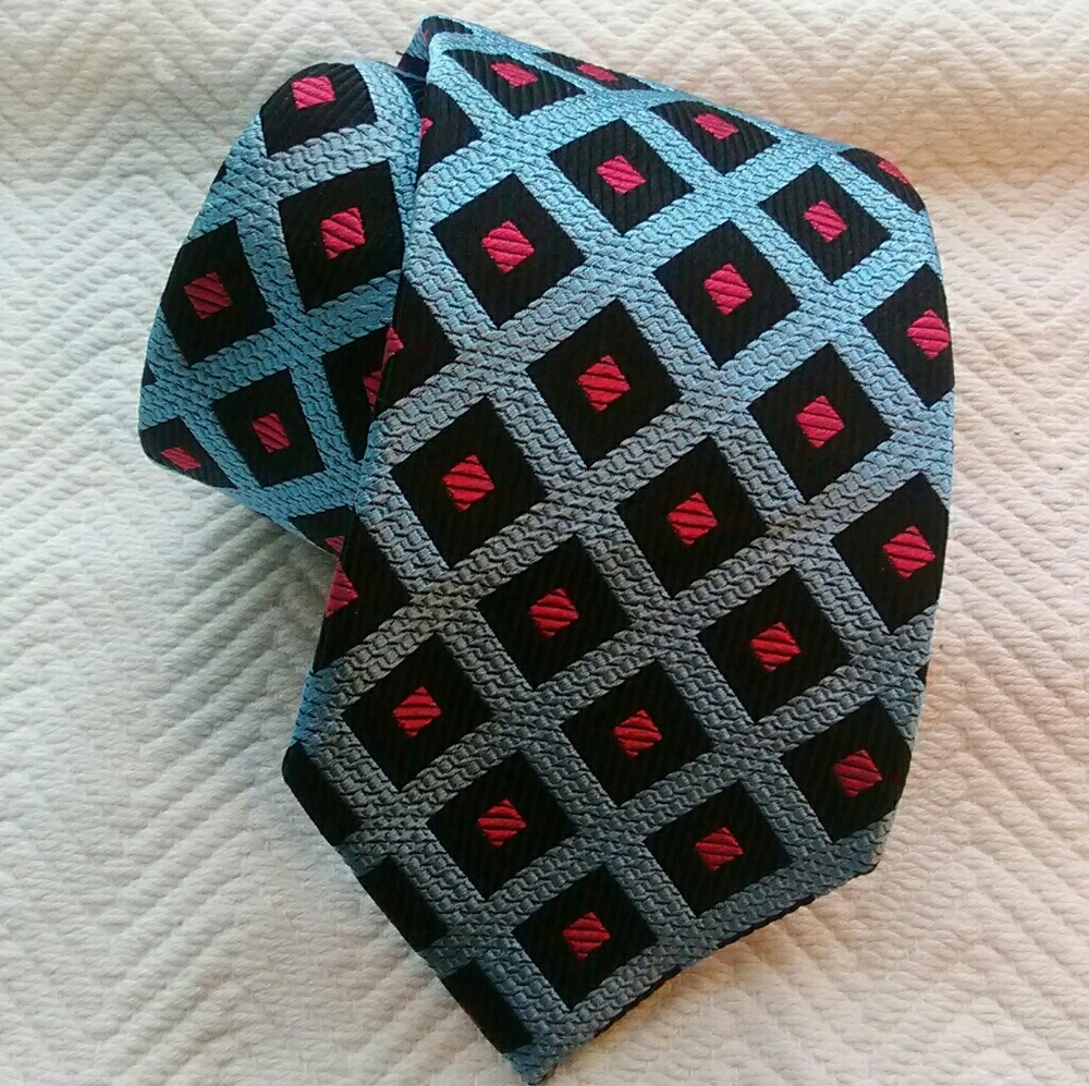 Rare Duchamp London UK Luxury Jacquard Silk Tie - Picture 1 of 8
